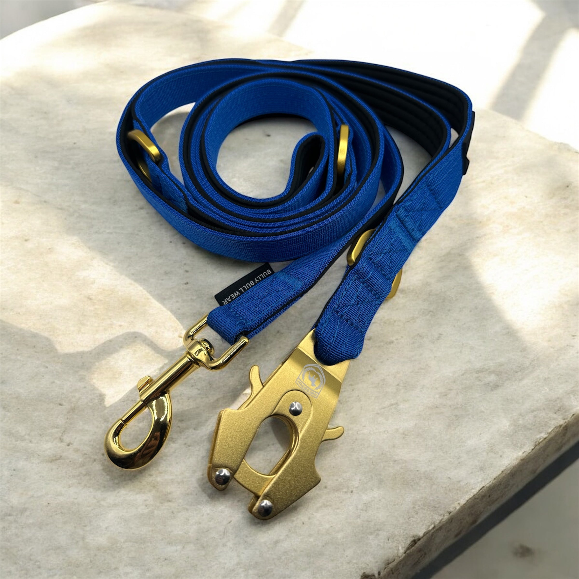 Combat Leash | Royal Sapphire-gold
