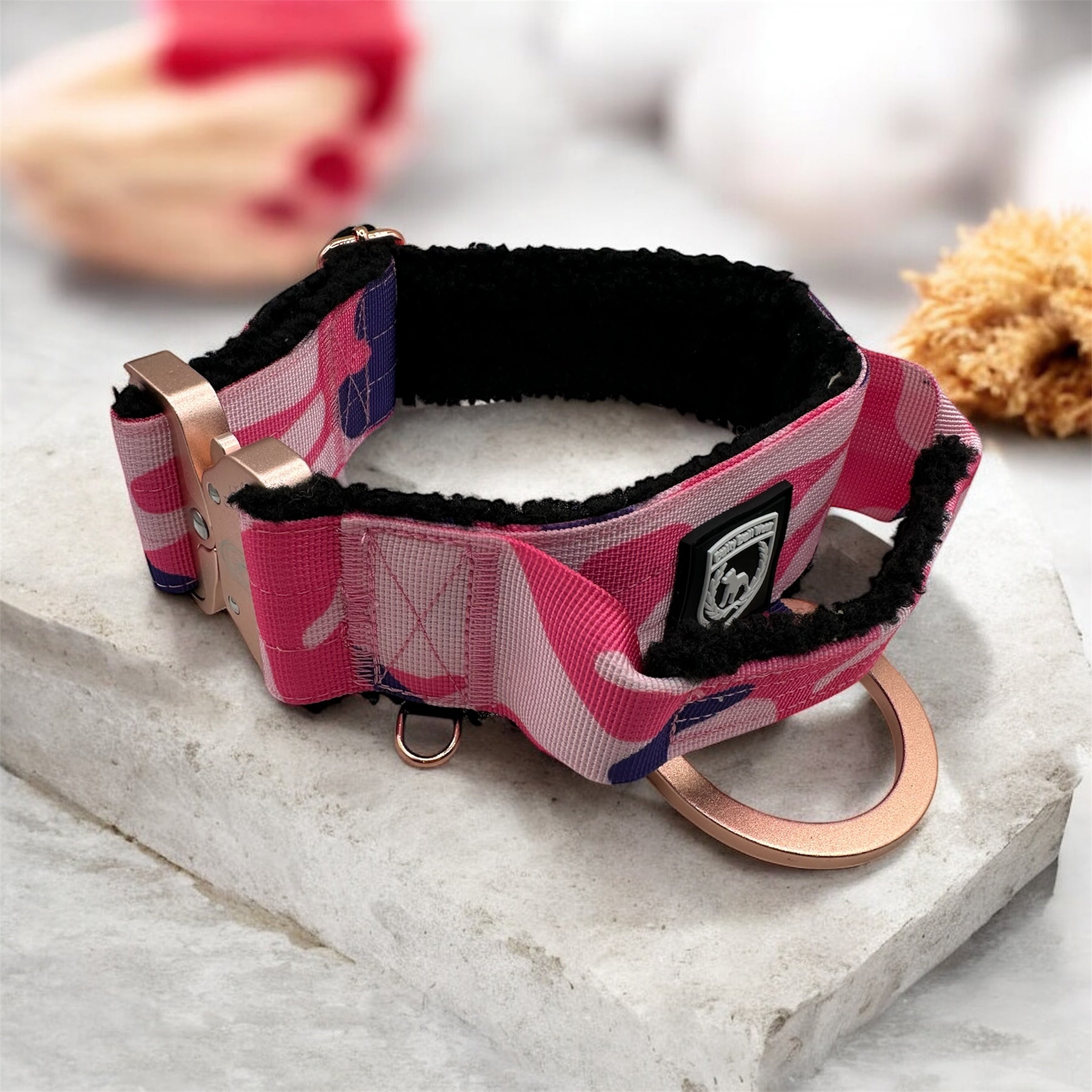 Combat Saftey Collar | pink camo