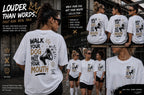 Oversize Tshirt | walk your dog