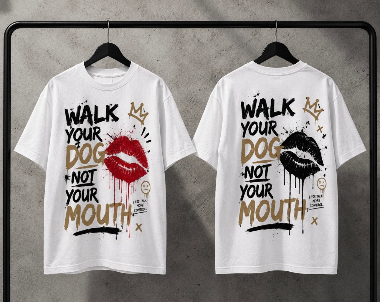 Oversize Tshirt | walk your dog