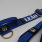 Combat Collar I royalblue - gold