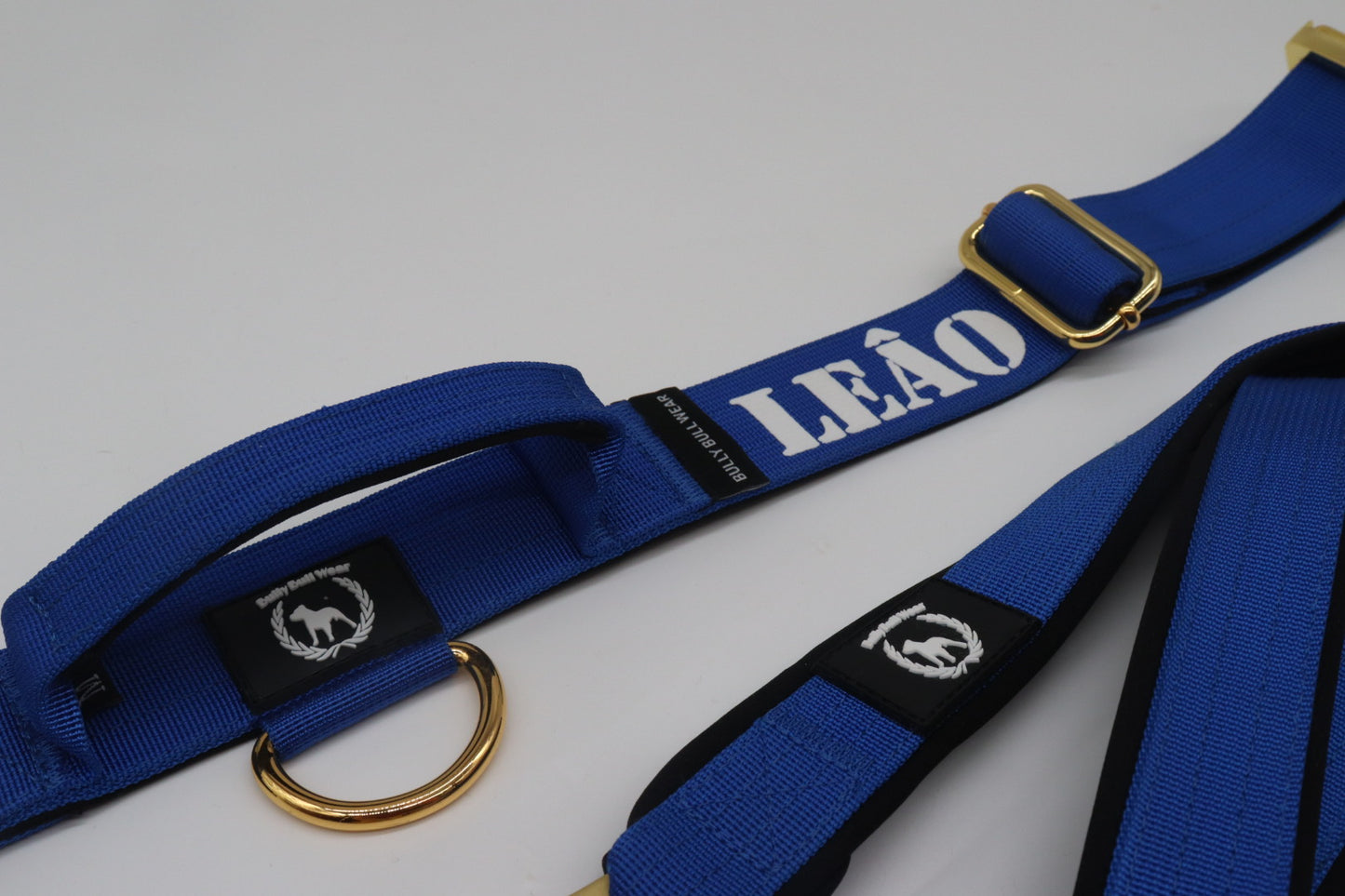 Combat Collar I royalblue - gold