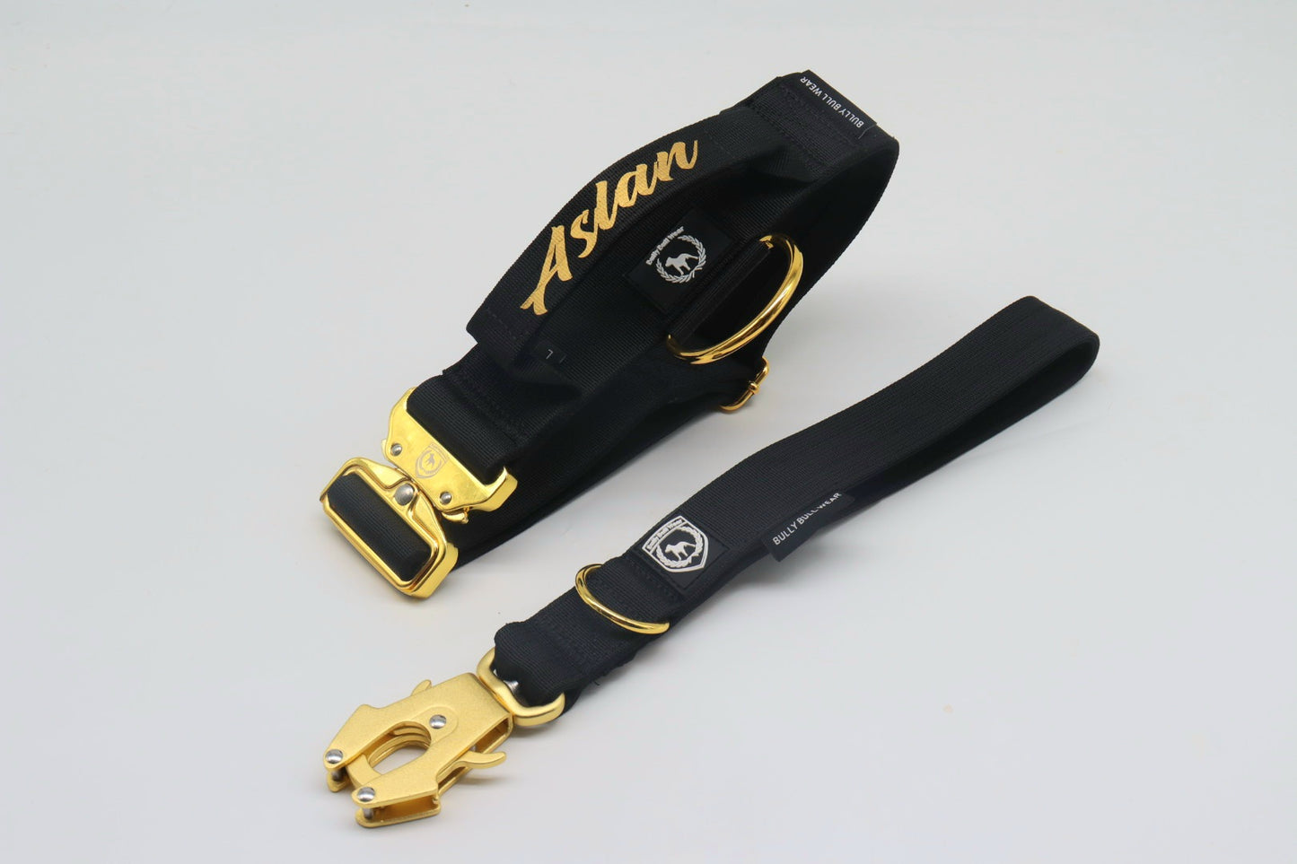 Combat Collar I black-gold