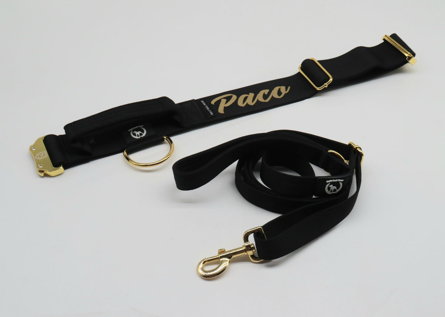 Combat Collar I black-gold