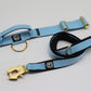 Combat Collar | babyblue - gold