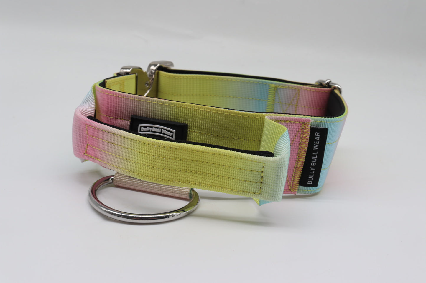 Combat Collar  | rainbow - platinum