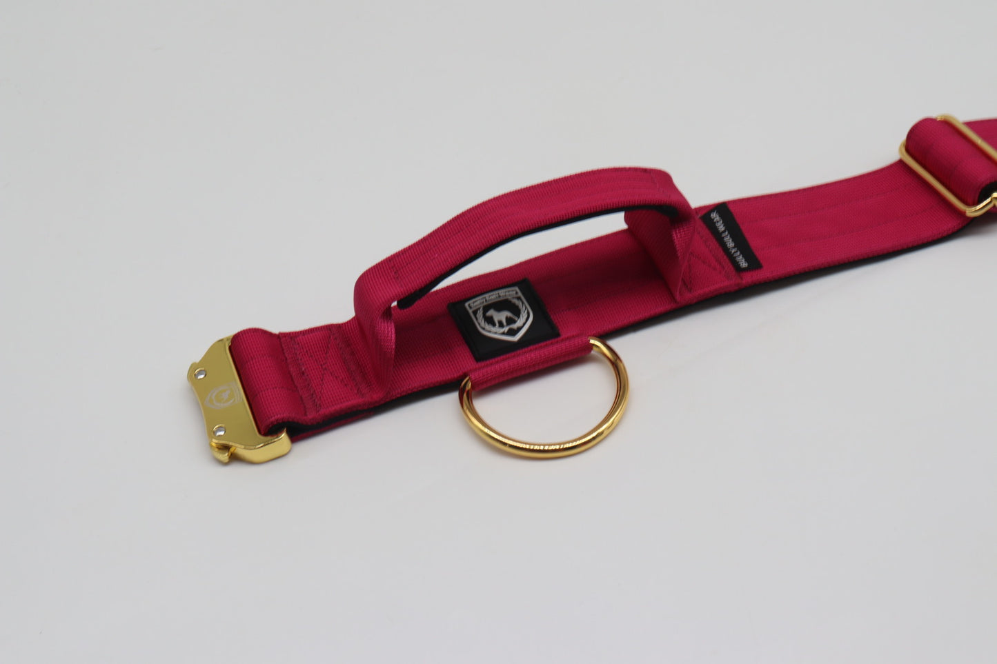 Combat Collar  | magenta-gold