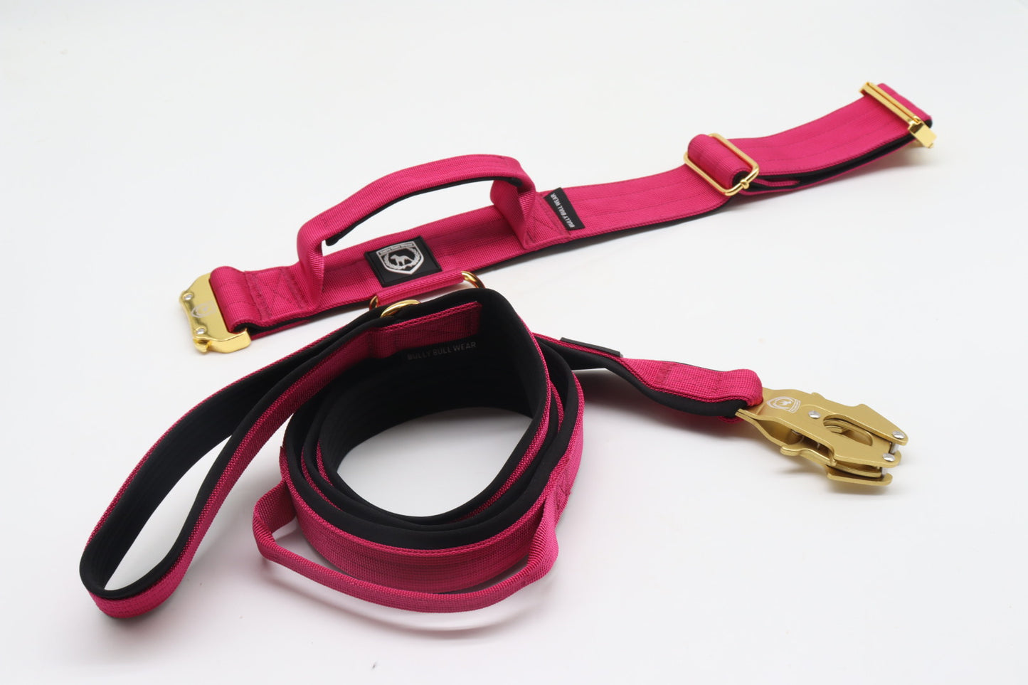 Combat Collar  | magenta-gold