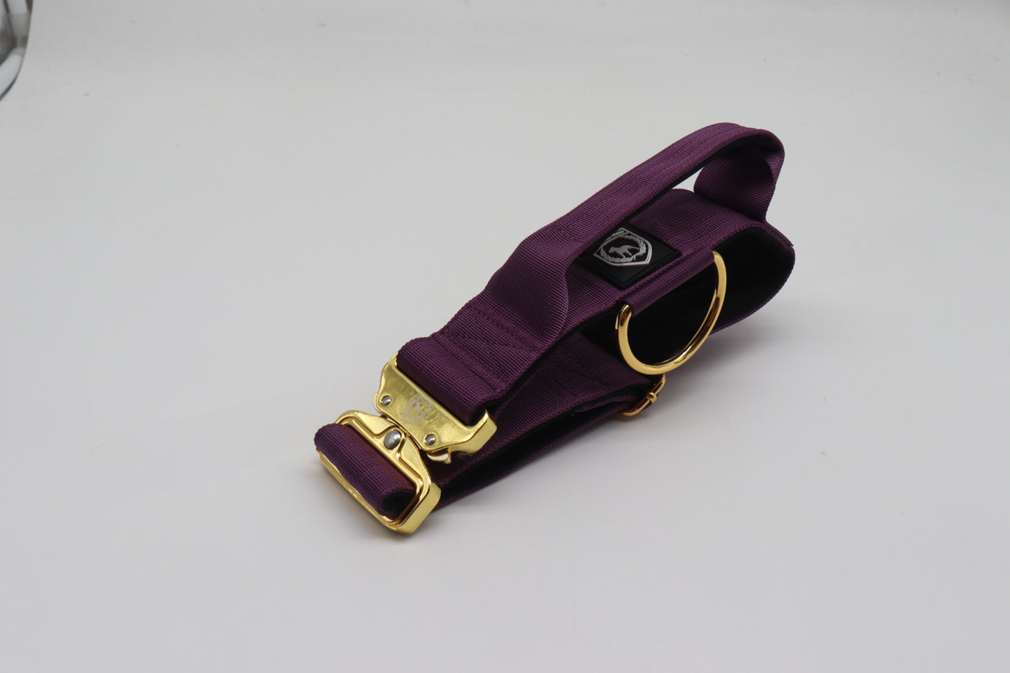 Combat Collar | plum-gold