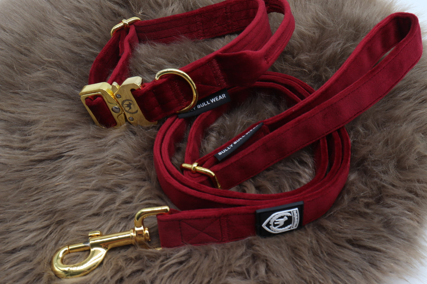 Combat Collar Samt | winered