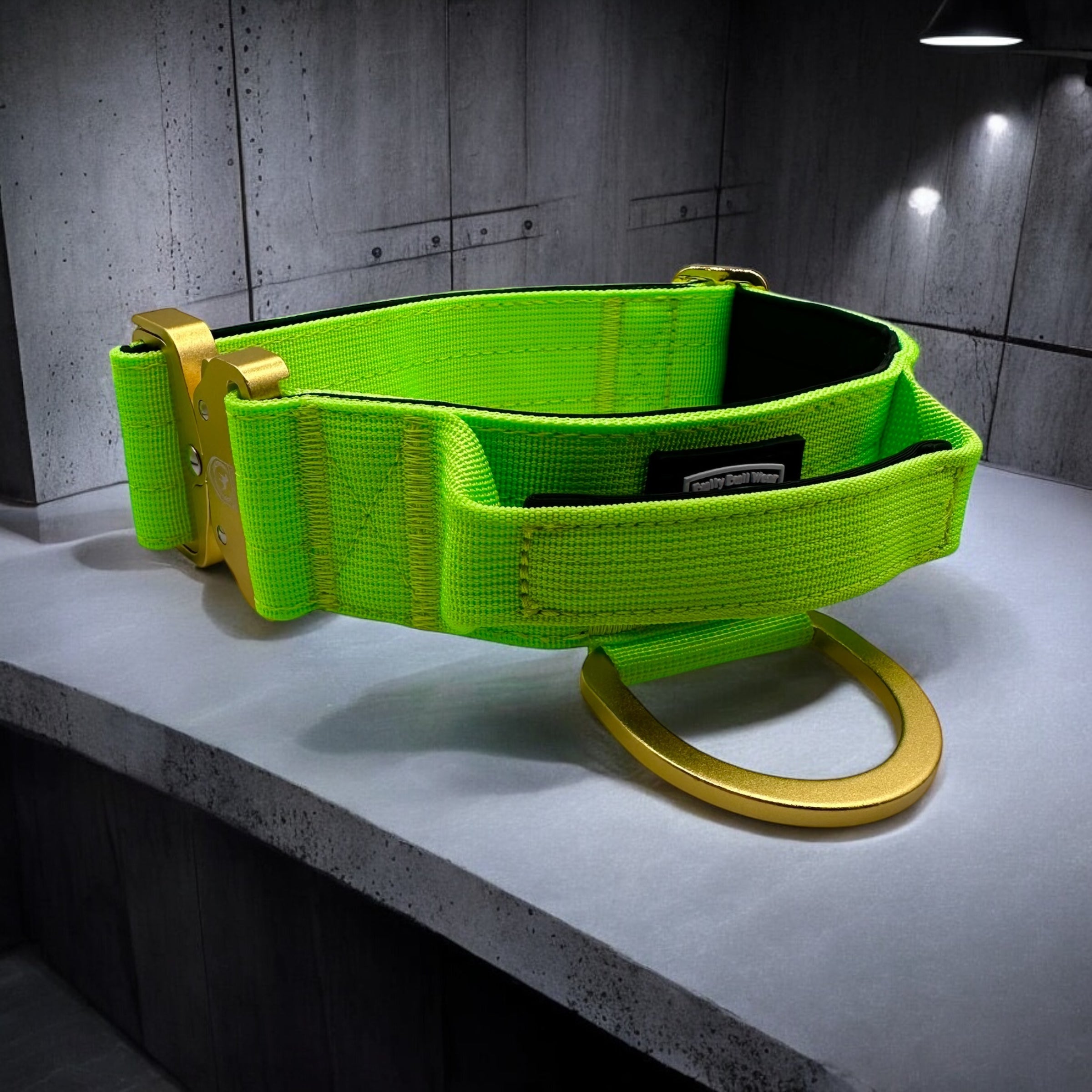 Combat Collar | lime slime