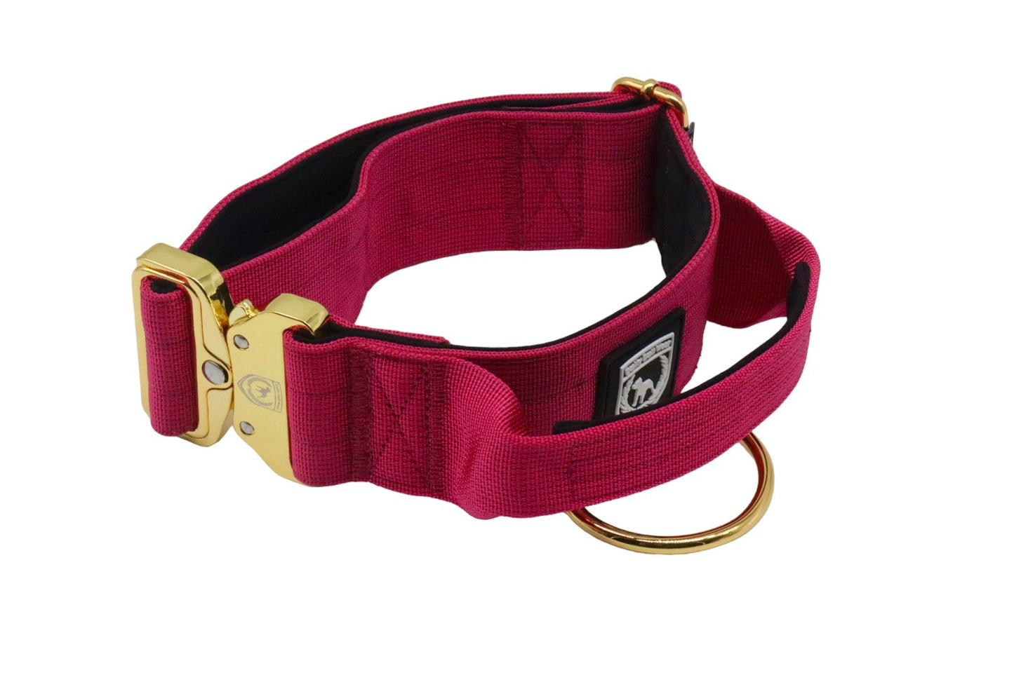 Combat Collar  | magenta-gold