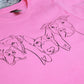 Create your own Tshirt I outline drawing