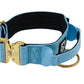 Combat Collar | babyblue - gold