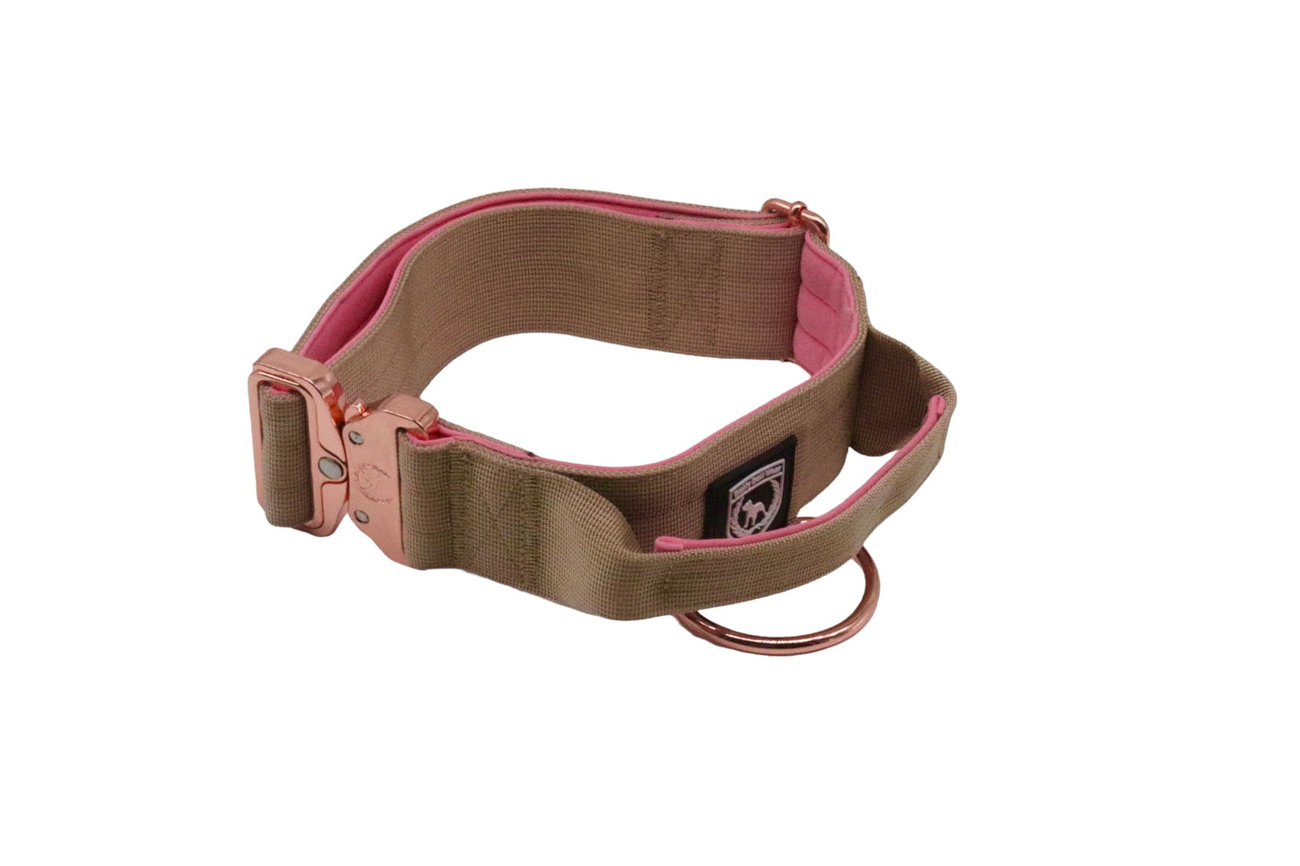 Combat Collar I creamy-rosegold