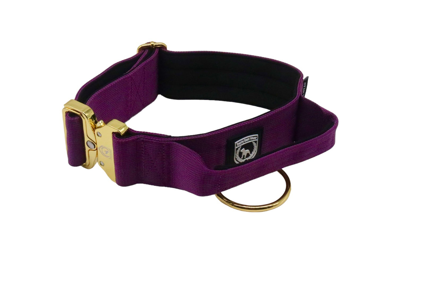 Combat Collar | plum-gold