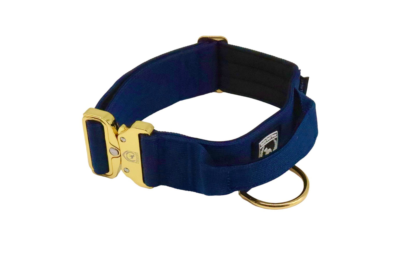 Combat Collar I midnightblue - gold