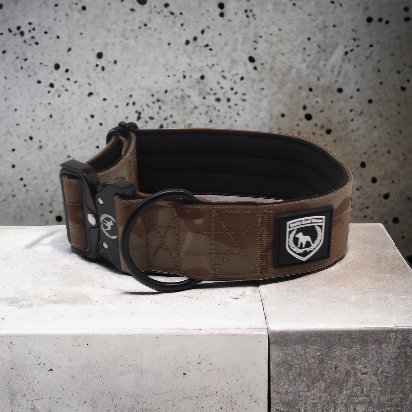 Combat Collar I desertcamo - black *no handle*