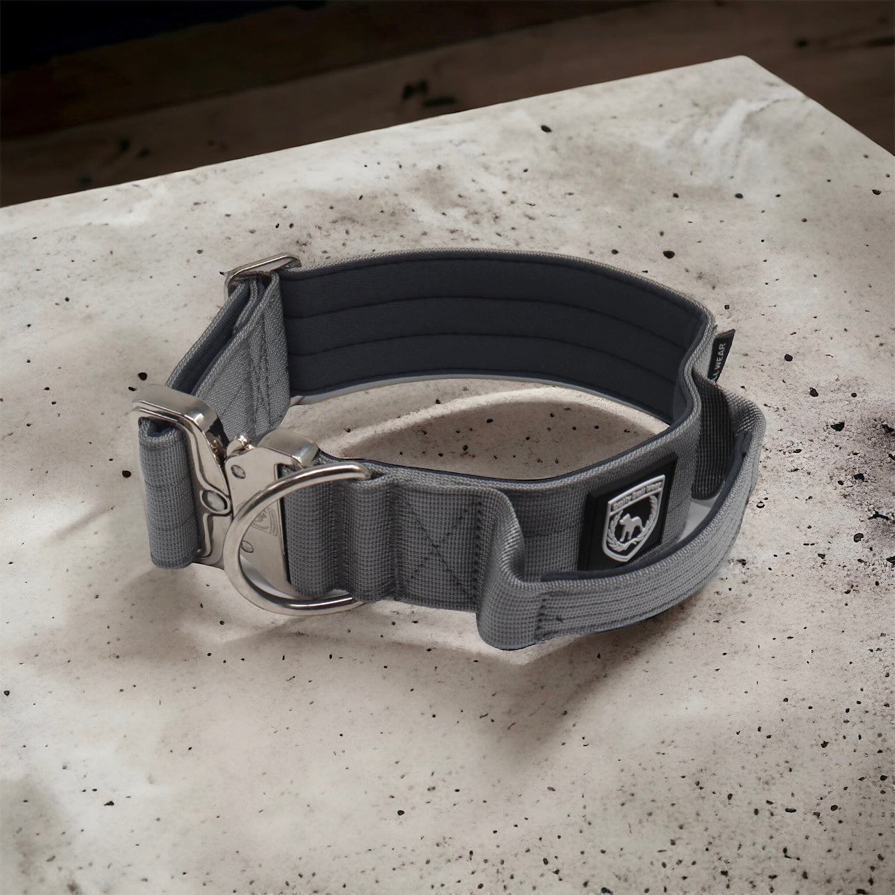 Combat Collar | grey- silver