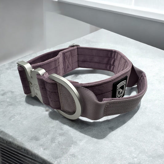 Combat Collar | flieder samt