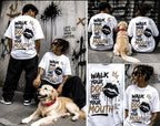 Oversize Tshirt | walk your dog