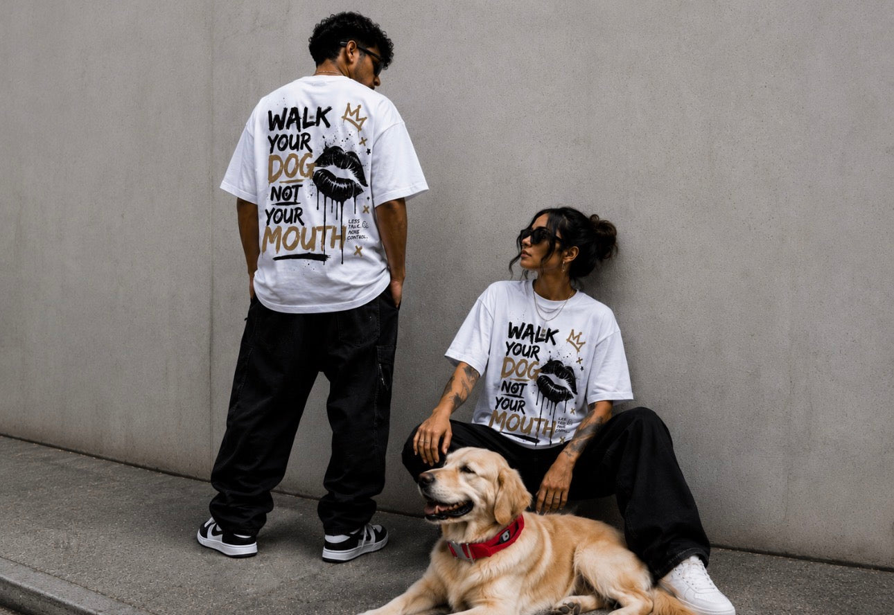 Oversize Tshirt | walk your dog