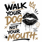Oversize Tshirt | walk your dog