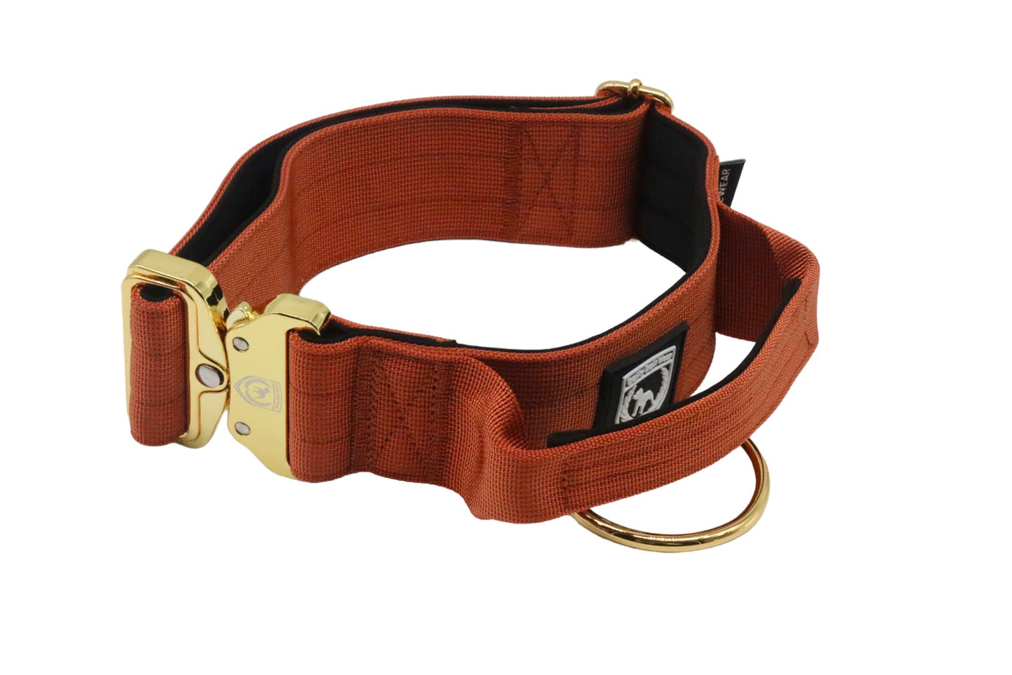 Combat Collar I congac - gold