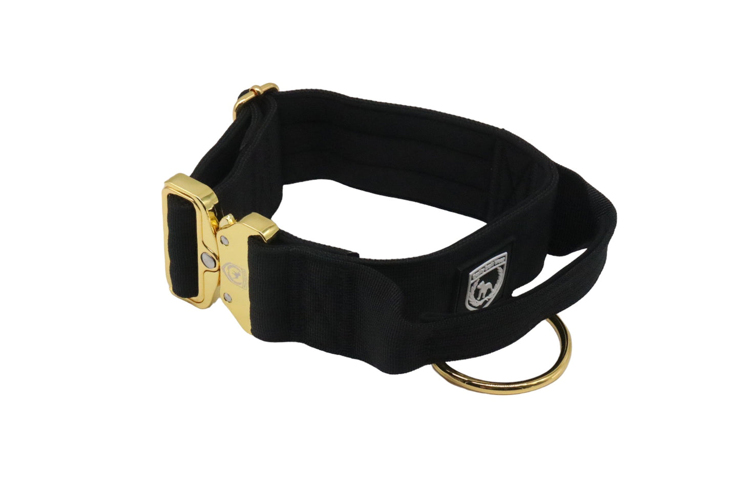 Combat Collar I black-gold