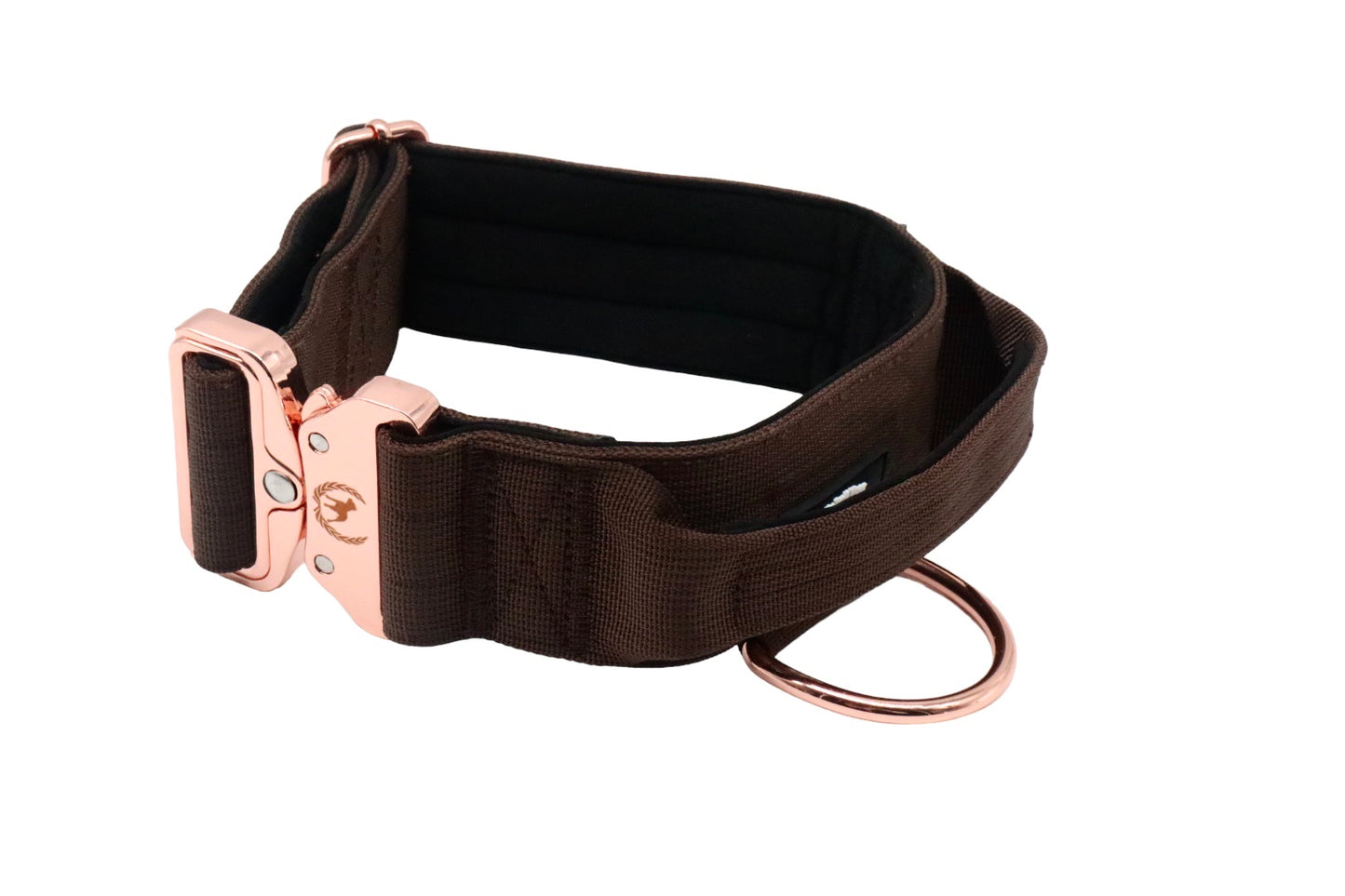 Combat Collar I chocolate-rose