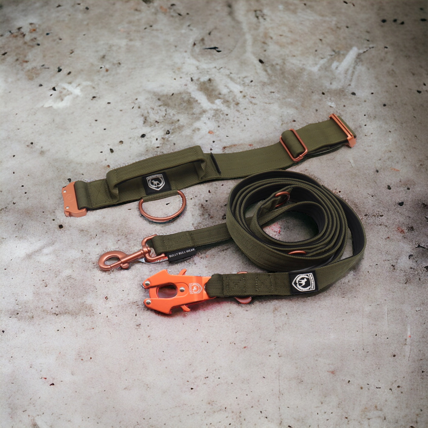 Combat Set | armygreen-bronze