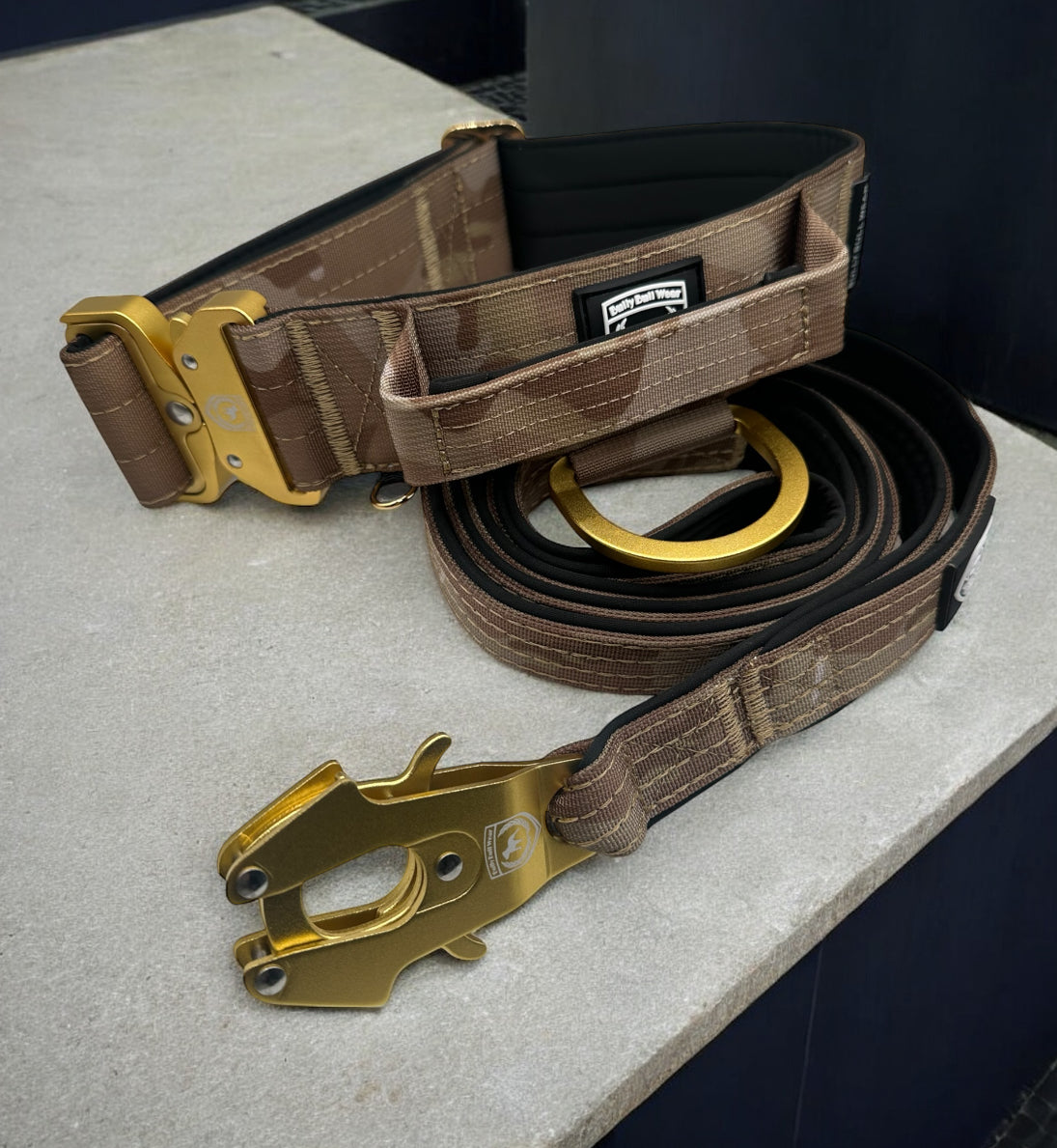 Combat Saftey Set   | Desert camouflage gold