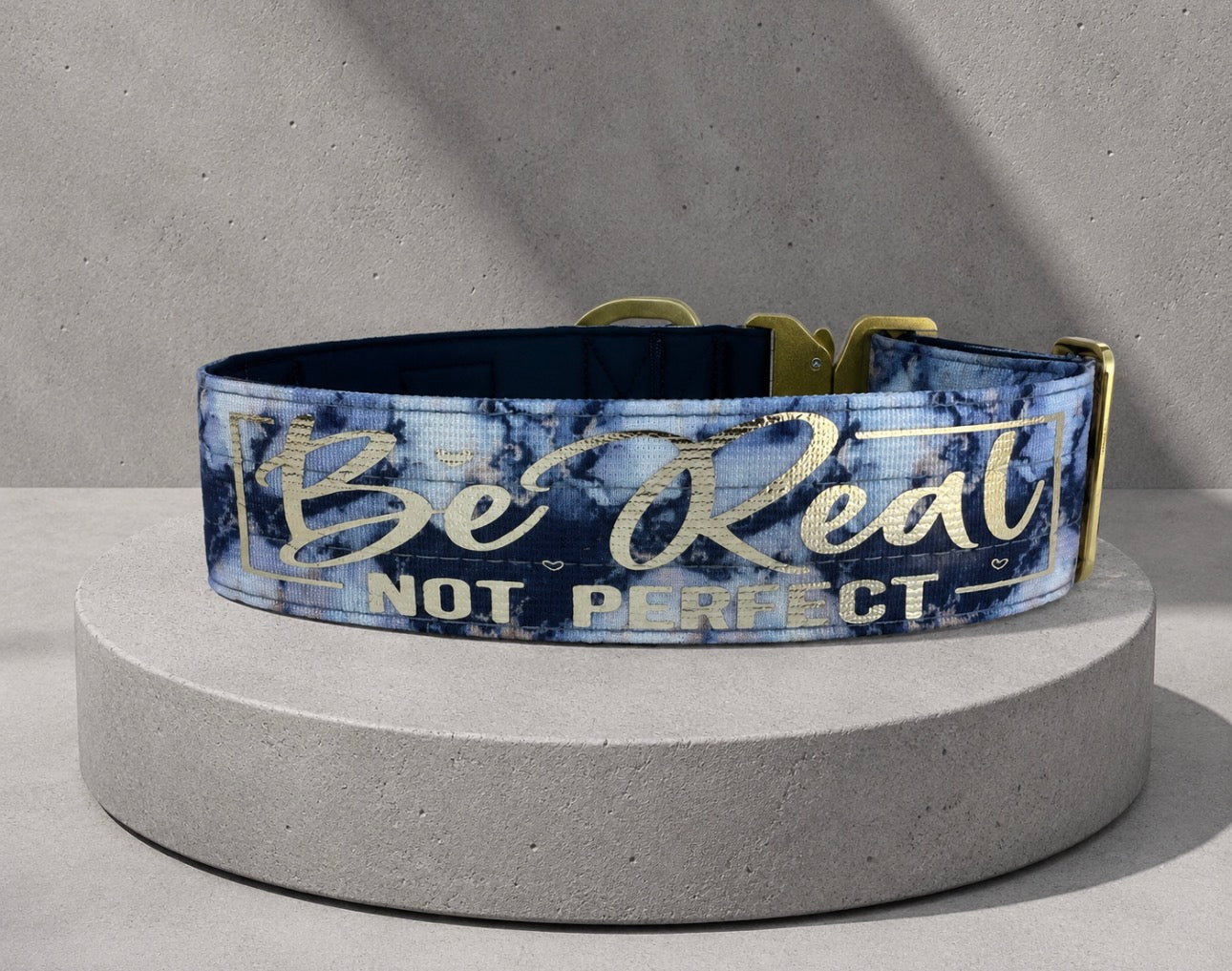 Combat Collar | Black Marble