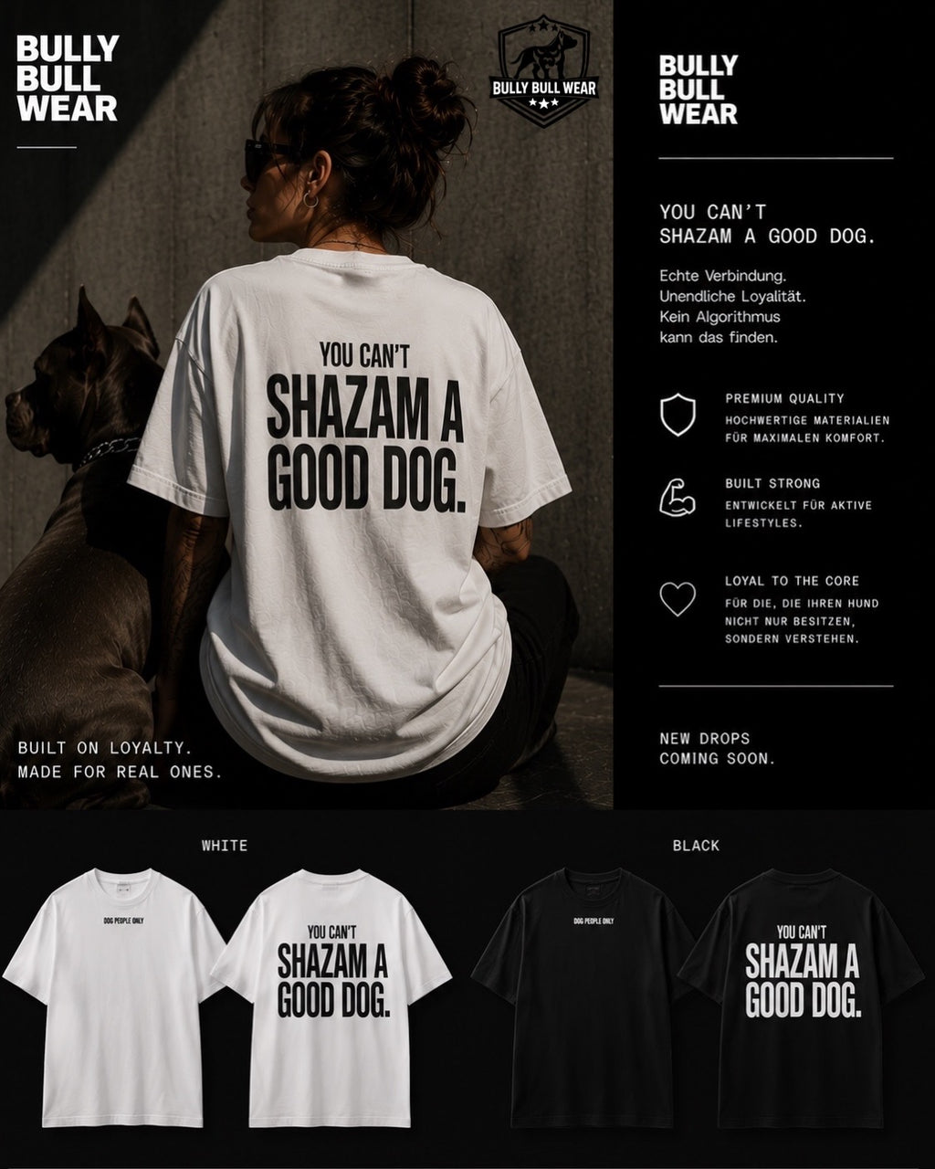 Oversize Tshirt  | you can’t Shazam