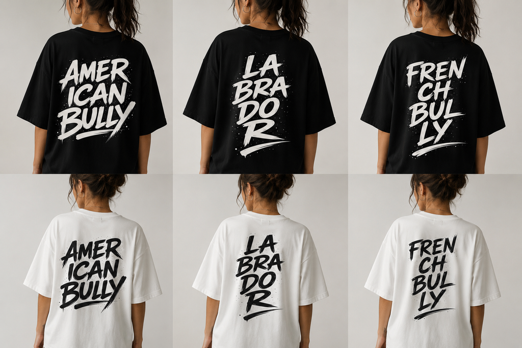 Oversize T-Shirt – Raw Breed Kollektion