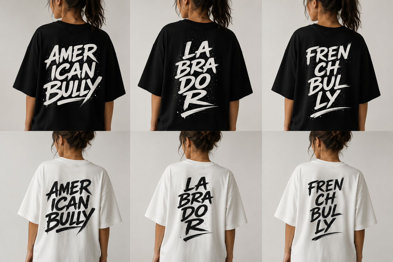 Oversize T-Shirt – Raw Breed Kollektion