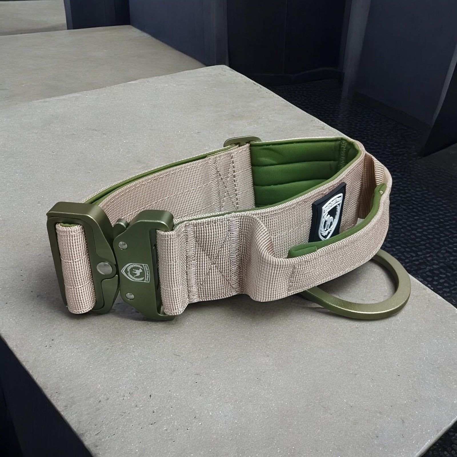 Combat Saftey collar I Ranger Tan