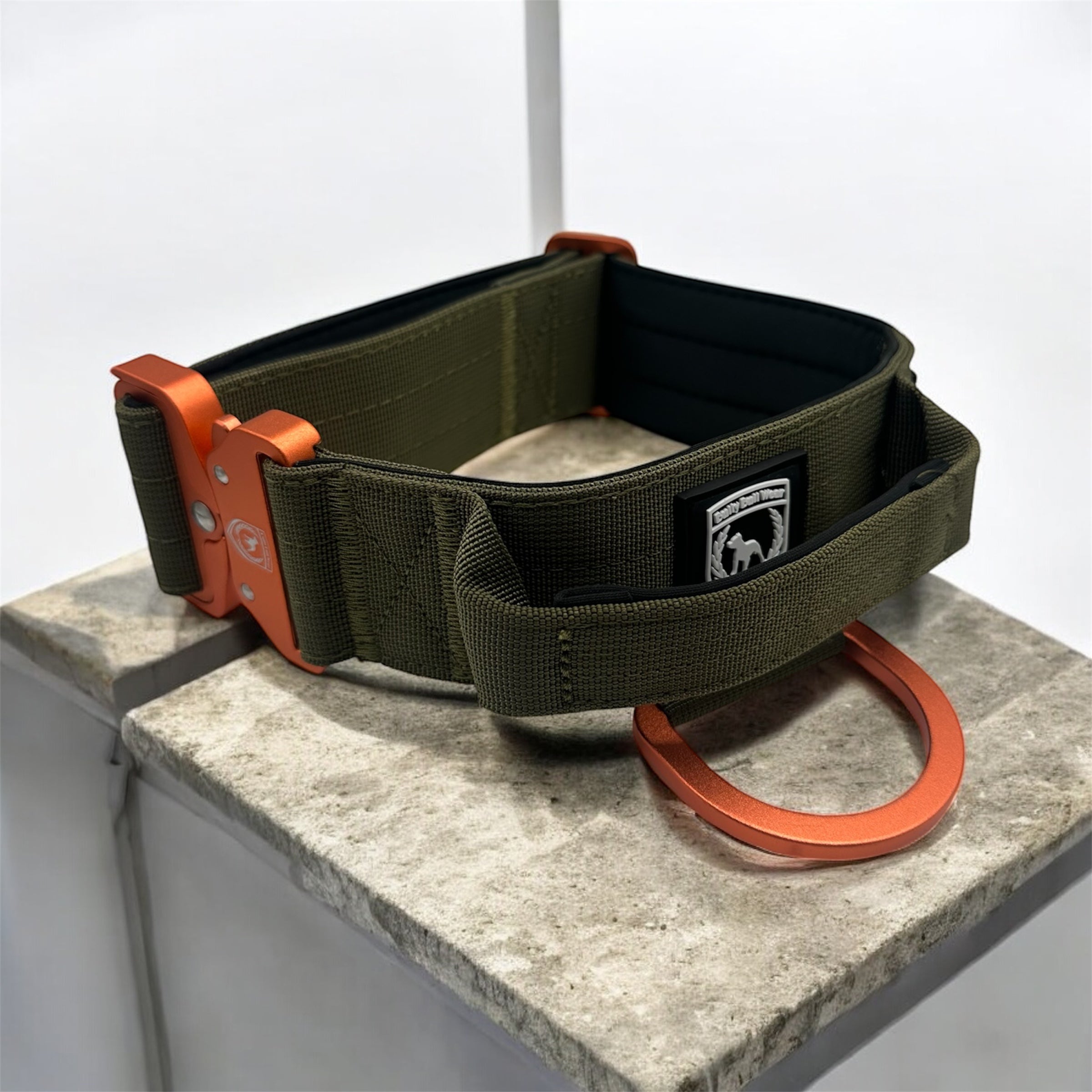 Combat Saftey Collar | armygreen bronze