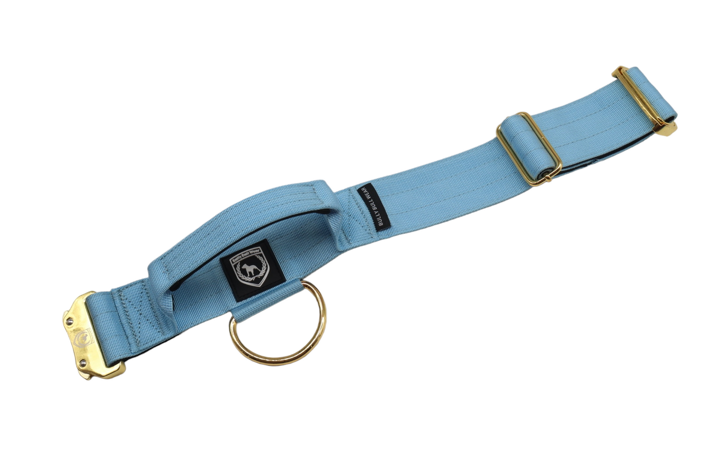 Combat Collar | babyblue - gold