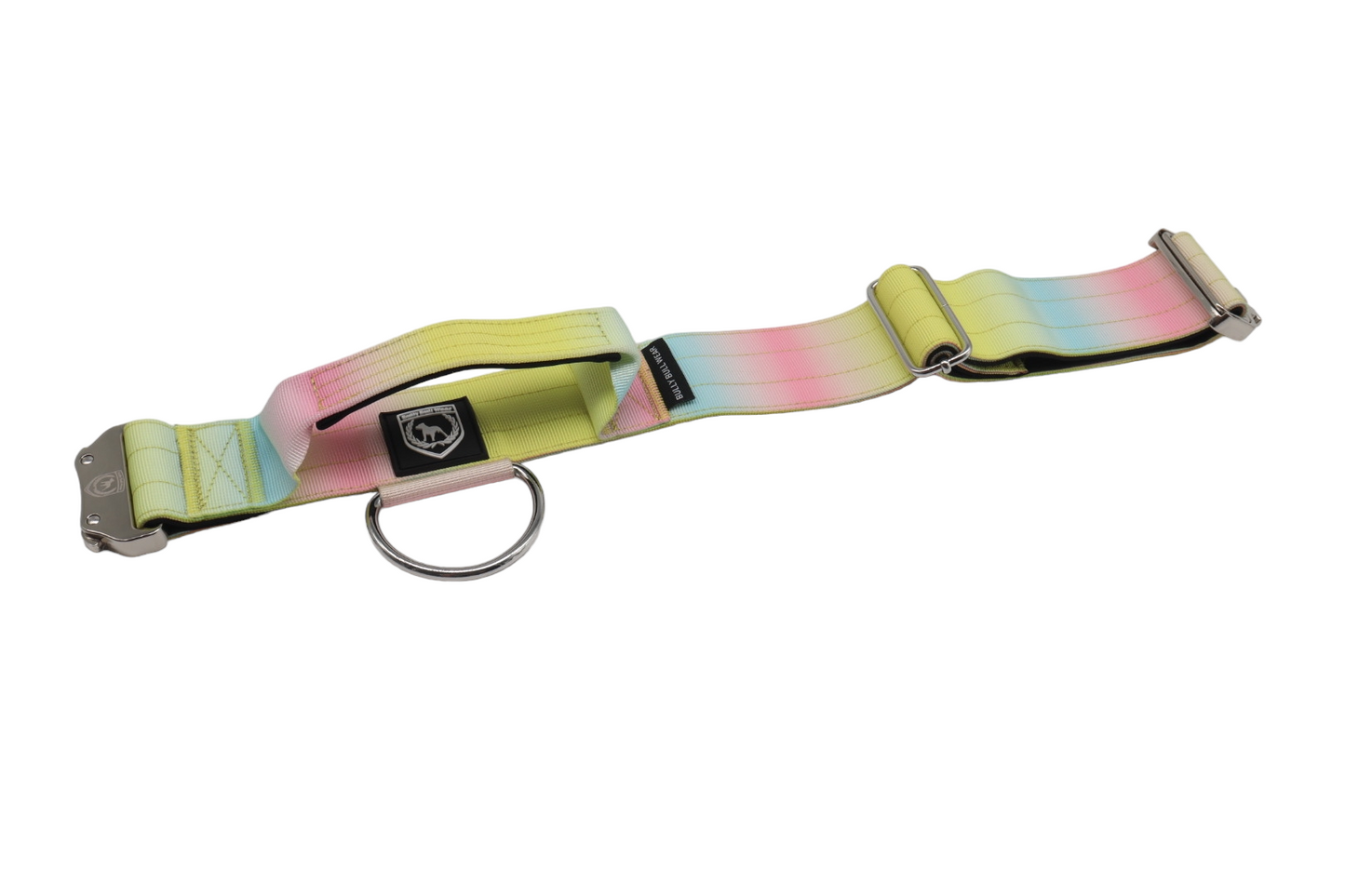 Combat Collar  | rainbow - platinum