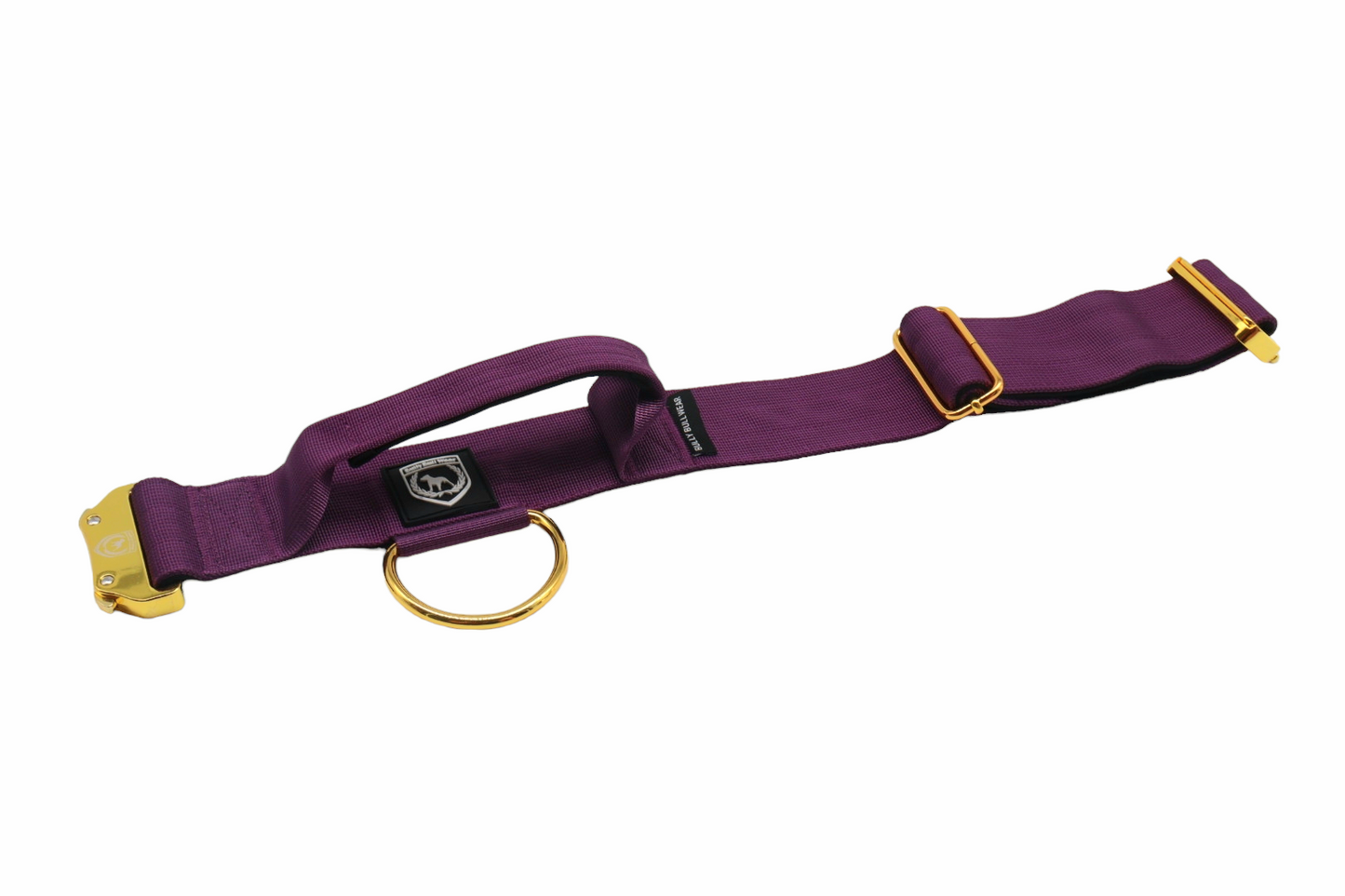 Combat Collar | plum-gold