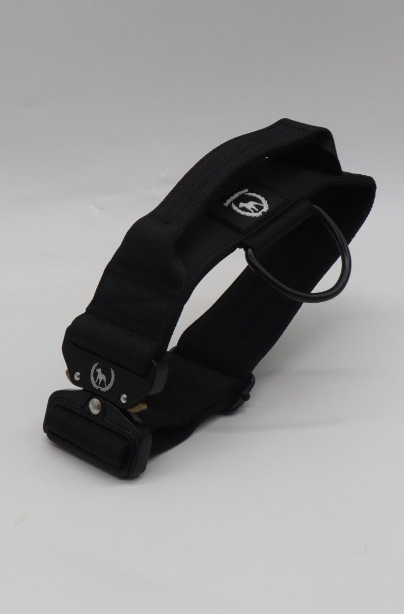 Combat Collar I Pure Black