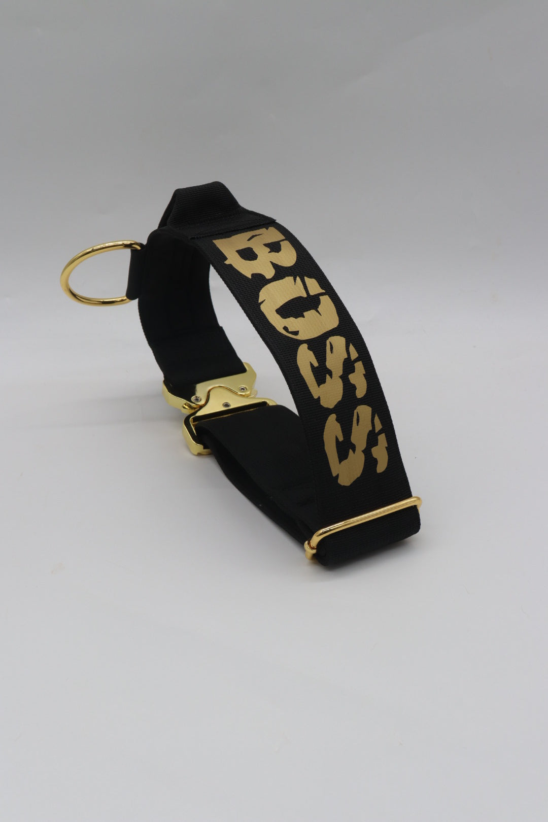 Combat Collar I black-gold