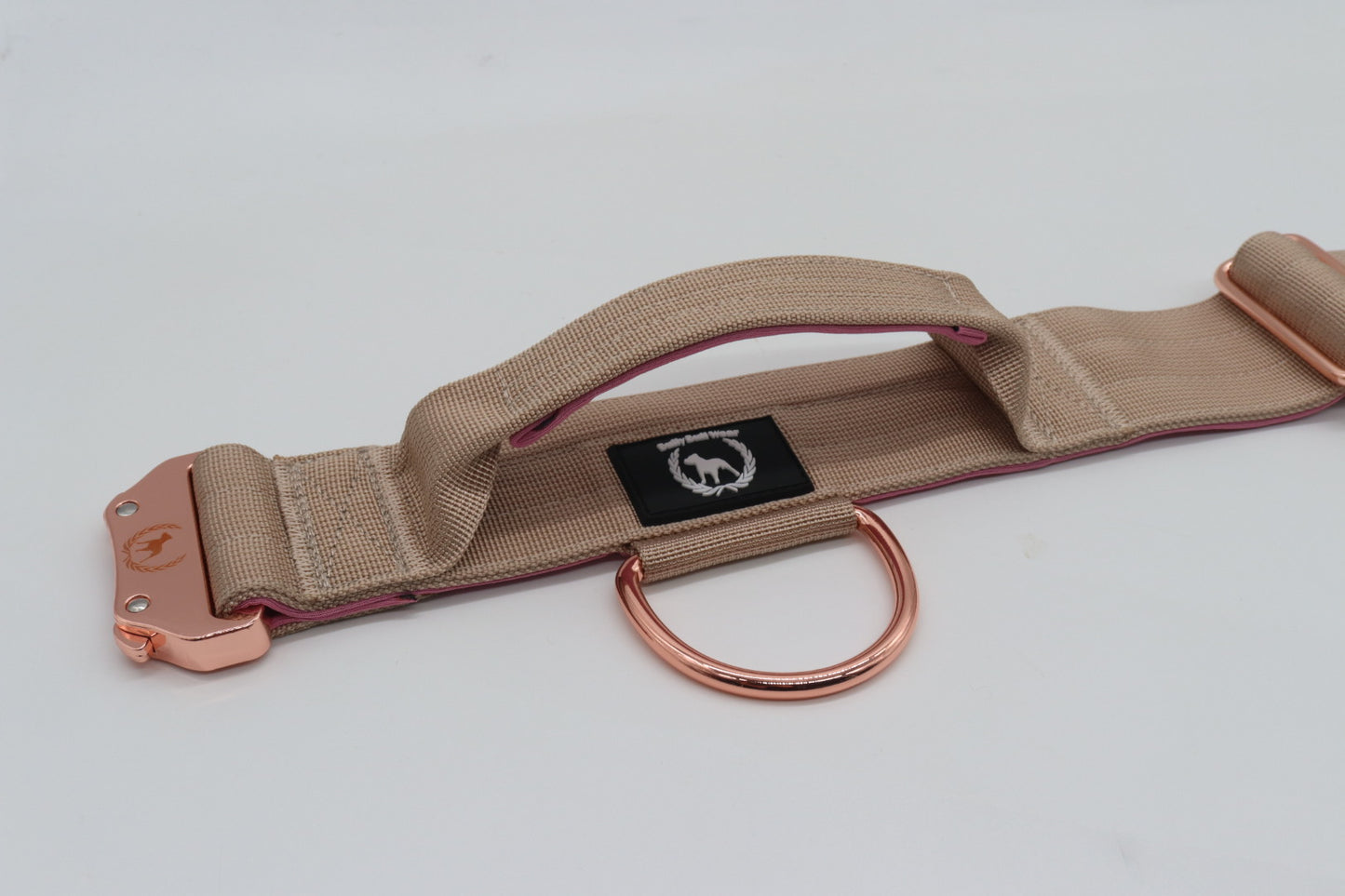 Combat Collar I creamy-rosegold