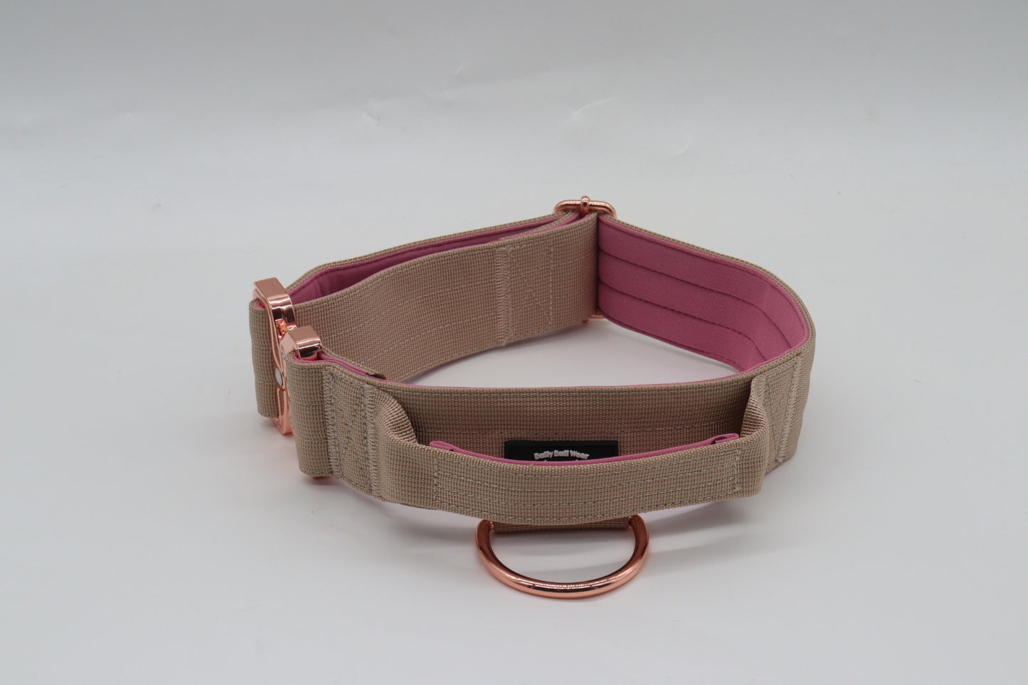 Combat Collar I creamy-rosegold