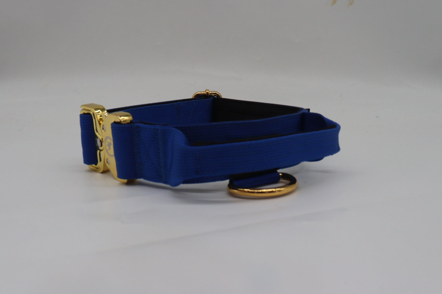 Combat Collar I royalblue - gold