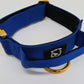 Combat Collar I royalblue - gold